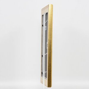 Efekt rama drewniana profil 95 złoty 25x60 cm szkło akrylowe jakość muzealna
