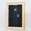 Efekt rama drewniana profil 95 złoty 25x60 cm szkło akrylowe jakość muzealna