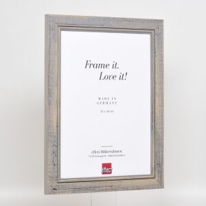 Efekt Drewniana rama na zdjęcia 2240 szara 50x100 cm szkło akrylowe jakość muzeum