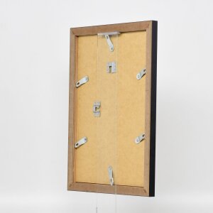 Ramka na zdjęcia Effect 2310 srebrna wysoki połysk 50x65 cm szkło akrylowe jakość muzealna