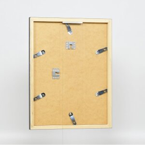 Effect Wooden Frame Top Cube 20x20 cm czarne szkło akrylowe jakość muzealna