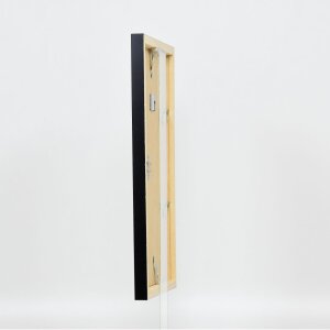 Effect Wooden Frame Top Cube 20x20 cm czarne szkło akrylowe jakość muzealna