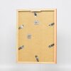 Effect Wooden Frame Top Cube 20x20 cm pomarańczowe szkło akrylowe jakość muzealna
