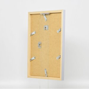 Effect Wooden Frame Top Cube 30x40 cm srebrne szkło akrylowe jakość muzealna