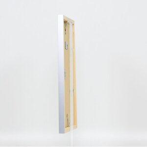 Effect Wooden Frame Top Cube 30x40 cm srebrne szkło akrylowe jakość muzealna