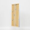 Effect Wooden Frame Top Cube 30x40 cm srebrne szkło akrylowe jakość muzealna