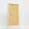 Effect Wooden Frame Top Cube 30x40 cm srebrne szkło akrylowe jakość muzealna