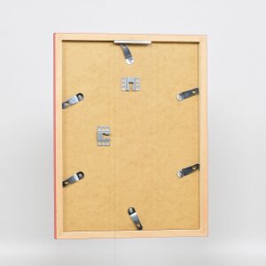 Effect Wooden Frame Top Cube 60x80 cm czerwone szkło akrylowe jakość muzealna