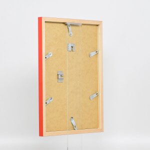 Effect Wooden Frame Top Cube 60x80 cm czerwone szkło akrylowe jakość muzealna