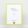 Efekt drewnianej ramy Top Cube 59,4x84,1 cm zielone szkło akrylowe jakość muzealna