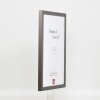 Efektowna drewniana rama Top Cube 59,4x84,1 cm szkło akrylowe platinum jakość muzealna
