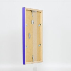 Effect Wooden Frame Top Cube 70x100 cm fioletowe szkło akrylowe jakość muzealna