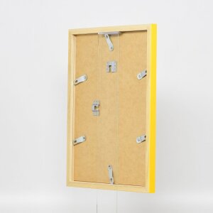 Efekt drewnianej ramy Top Cube 10,5x14,8 cm żółte szkło akrylowe jakość muzealna