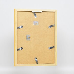 Efekt drewnianej ramy Top Cube 10,5x14,8 cm żółte szkło akrylowe jakość muzealna