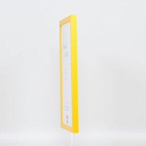 Efekt drewnianej ramy Top Cube 10,5x14,8 cm żółte szkło akrylowe jakość muzealna