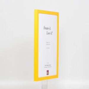 Efekt drewnianej ramy Top Cube 10,5x14,8 cm żółte szkło akrylowe jakość muzealna
