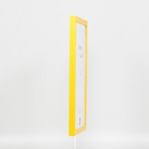 Efekt drewnianej ramy Top Cube 10,5x14,8 cm żółte szkło akrylowe jakość muzealna