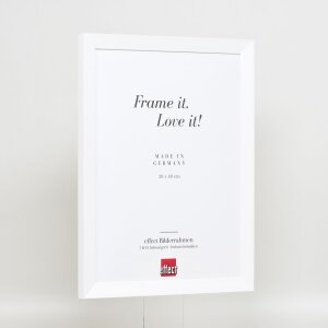 Efekt Drewniana rama Top N biała 20x30 cm szkło akrylowe Jakość muzeum