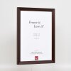 Efektowna rama drewniana Top N palisander 30x40 cm szkło akrylowe jakość muzealna