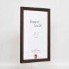 Efektowna rama drewniana Top N palisander 30x40 cm szkło akrylowe jakość muzealna