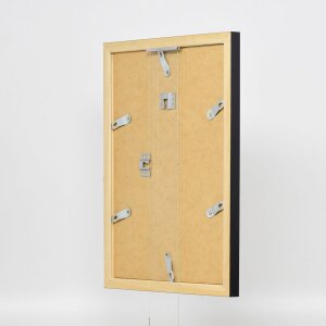 Efekt Drewniana rama Top N czarna 35x100 cm Akrylowe szkło Jakość muzeum