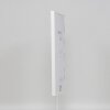 Efektowa plastikowa rama Art white 50x65 cm szkło muzealne