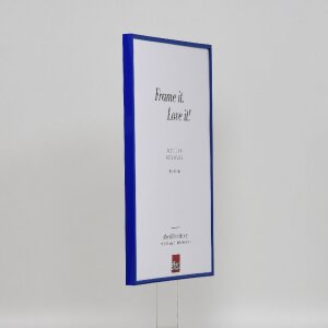 Efektowa plastikowa rama Art blue 50x65 cm szkło muzealne