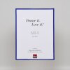 Efektowa plastikowa rama Art blue 50x65 cm szkło muzealne