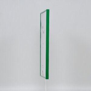 Efektowa plastikowa rama Art green 50x65 cm szkło muzealne
