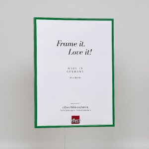 Efektowa plastikowa rama Art green 50x65 cm szkło muzealne