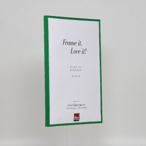 Efektowa plastikowa rama Art green 50x65 cm szkło muzealne