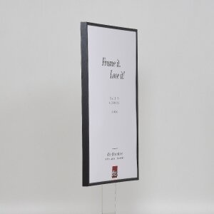 Efektowa plastikowa rama Art antracyt 50x65 cm szkło muzealne