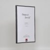 Efektowa plastikowa rama Art antracyt 50x65 cm szkło muzealne