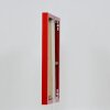 Ramka aluminiowa Effect Quadro 24x30 cm czerwona ze szkłem muzealnym