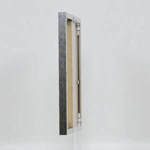 Effect Quadro Rama Aluminiowa 30x45 cm srebrny wysoki połysk szkło muzealne