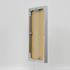Effect Quadro Rama Aluminiowa 30x45 cm srebrny wysoki połysk szkło muzealne