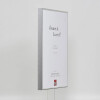 Effect Quadro Rama Aluminiowa 30x45 cm srebrny wysoki połysk szkło muzealne