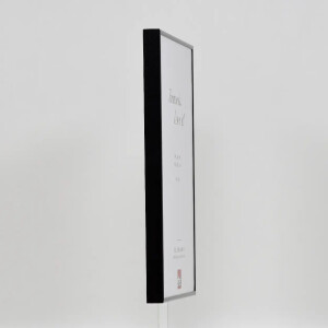 Effect Quadro Rama ze zdjęcia Aluminiowa 30x45 czarny wysoki połysk z szybą muzeum