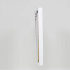 Effect Quadro Rama ze Aluminium 35x100 cm Biały Szkło Muzealne