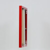 Effect Quadro rama ze aluminium 35x100 cm czerwone szkło muzeum