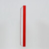 Effect Quadro rama ze aluminium 35x100 cm czerwone szkło muzeum