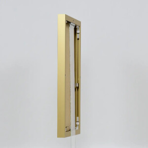 Effect Quadro Rama ze zdjęcia Aluminium 35x100 cm Złoty Szkło Muzealne