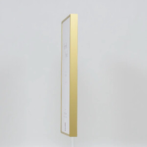 Effect Quadro Rama ze zdjęcia Aluminium 35x100 cm Złoty Szkło Muzealne