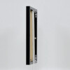 Effect Quadro Rama Aluminiowa 35x100 Czarny Wysoki Połysk Szkło Muzealne