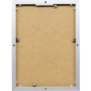 Ramka na zdjęcia z aluminium Effect Quadro 50x65 cm, srebrna z szkłem muzealnym