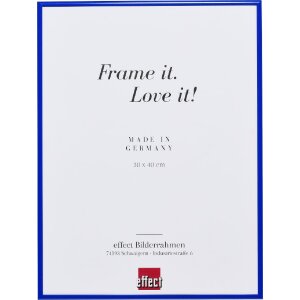 Effect Aluminium Bilderrahmen Quadro 59,4x84,1 cm blau...