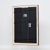 Ramka na zdjęcia z drewna Effect Profil 40 Platin 50x100 cm z szkłem muzealnym