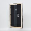 Ramka na zdjęcia z drewna Effect Profil 40 Platin 10,5x14,8 cm z szkłem muzealnym