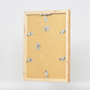 Ramka na zdjęcia z drewna Effect Profil 41, antyk-złota, 21x28 cm, z szkłem muzealnym