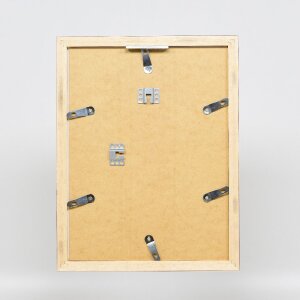 Ramka na zdjęcia z drewna Effect, model Profil 41, antyk złoty, 25x30 cm, szkło muzealne